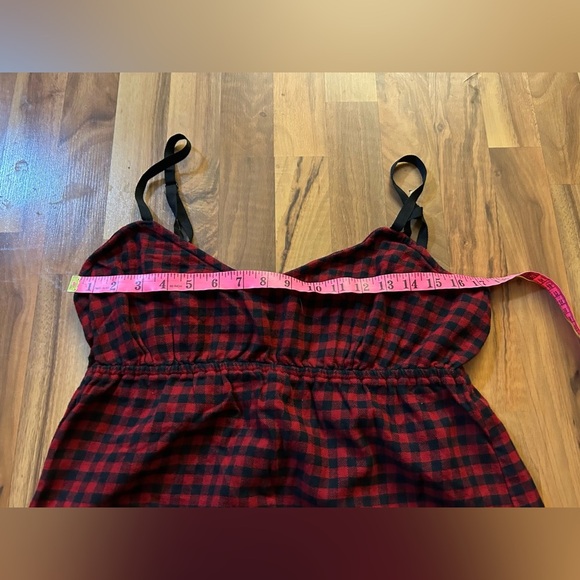 Lord & Taylor Red and Black Plaid Garment - Picture 3 of 4